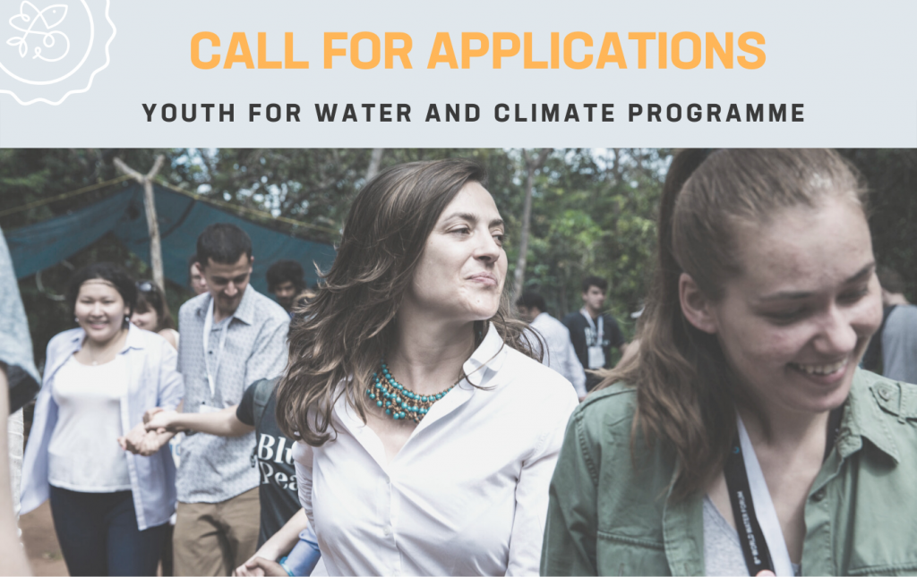 Take part to the Youth for Water and Climate Programme ! - Secrétariat ...