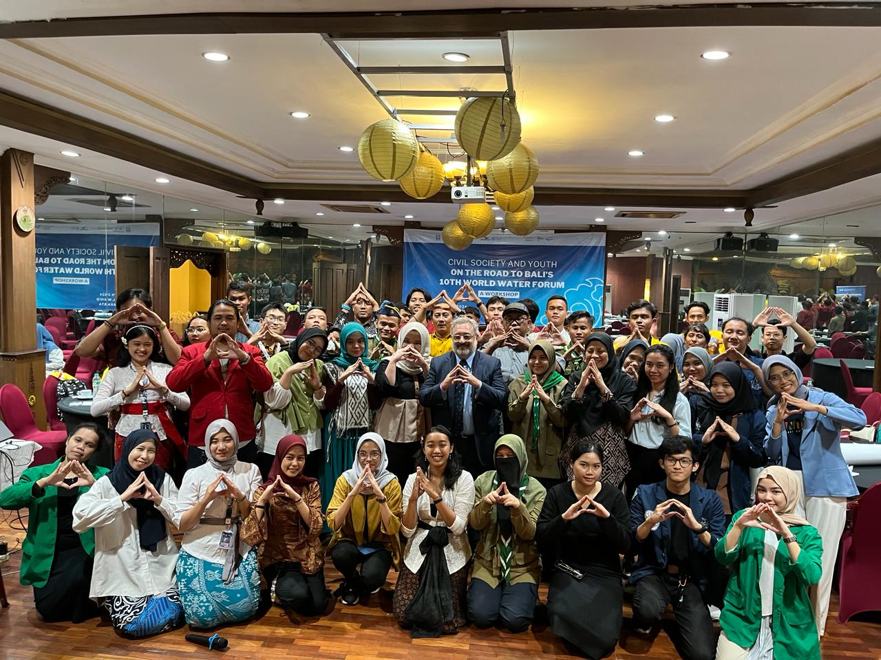 120 représentants de la société civile et de la jeunesse réunis à Jakarta pour la préparation au Forum mondial de l'eau de Bali